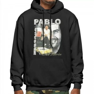 Black Trapstar Black Pablo Men's Hoodie India | QH17-019