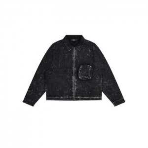 Black Trapstar Construct Jacket Men's Outerwear India | PV21-022