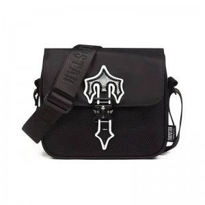 Black Trapstar Cross Body Men's Bags India | MS18-569