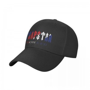 Black Trapstar Fashion Secret Men's Hats India | RM90-042