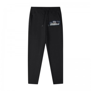 Black Trapstar Fleece Shooter Men's Pants India | BX22-027