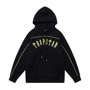 Black Trapstar Gradient London Men's Hoodie India | PN04-109