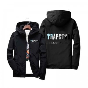 Black Trapstar It's A Secret Men's Hoodie India | BJ39-118