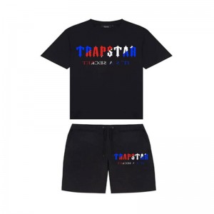 Black Trapstar It's A Secret Set Men's Shorts India | AV68-159