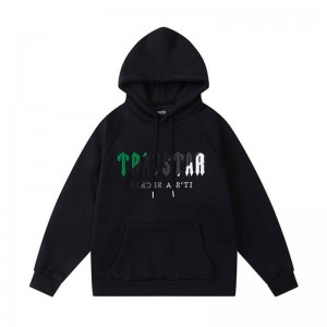 Black Trapstar Its a Secret Men's Hoodie India | UC53-304