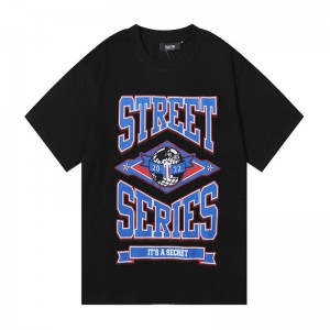 Black Trapstar Rainbow Street Series Tee Men's T Shirts India | HB47-461