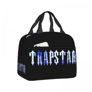 Black Trapstar Shoulder Men's Bags India | MC33-526