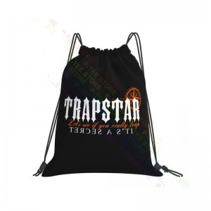 Black Trapstar Shoulder Men's Bags India | ZO01-854