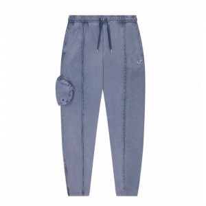 Blue Trapstar Construct Hyperdrive Jogging Bottoms Men's Tracksuit India | HL22-496