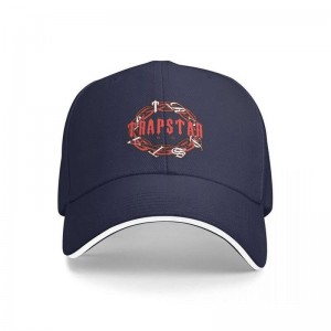 Blue Trapstar Fitted Cap Men's Hats India | EM21-991