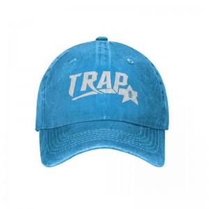 Blue Trapstar Jacket Baseball Cap Men's Hats India | YD66-022