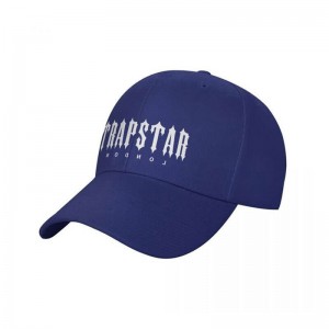 Blue Trapstar London Baseball Caps Men's Hats India | YT45-822