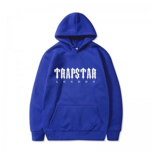 Blue Trapstar London City Men's Hoodie India | PM52-072