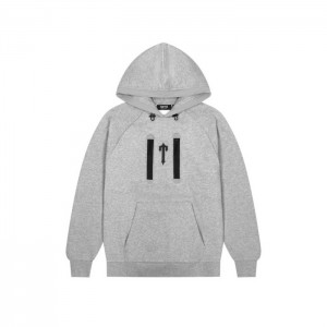 Grey Trapstar Irongate T Trap Fleece Men's Hoodie India | LX63-921