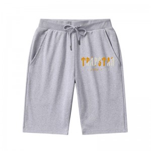 Grey Trapstar It's A Secret Men's Shorts India | YI64-357