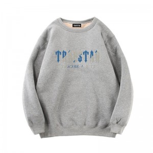 Grey Trapstar It's a Secret Funny Galaxy Men's Sweatshirts India | AX47-530