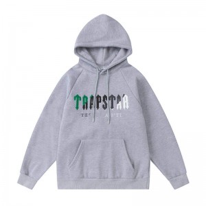 Grey Trapstar Its a Secret Men's Hoodie India | ND49-206