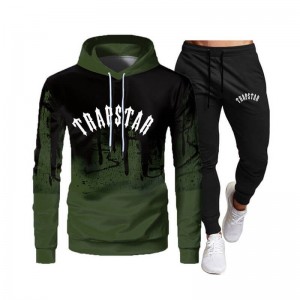 Khaki Trapstar It's a Secret Streetwear Men's Tracksuit India | QN23-029