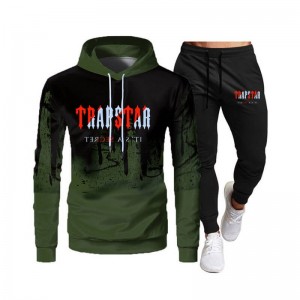 Khaki Trapstar It's a Secret Streetwear Men's Tracksuit India | CS13-973