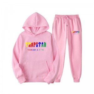 Pink Trapstar Autumn It's a Secret Men's Tracksuit India | KW94-132