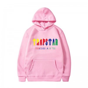 Pink Trapstar It’s A Secret Men's Hoodie India | PA25-500