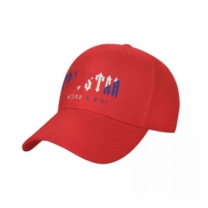 Red Trapstar Fashion Secret Men's Hats India | UP04-460