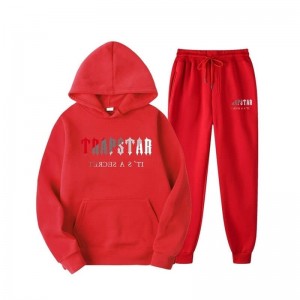 Red Trapstar It's Secret Men's Tracksuit India | XB44-993