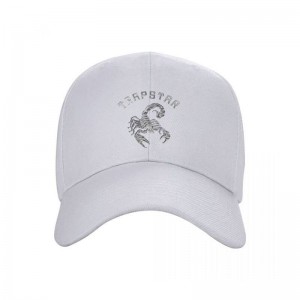 White Trapstar Baseball black Cap Men's Hats India | SW11-190