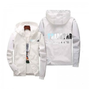 White Trapstar It's A Secret Men's Hoodie India | RS83-952