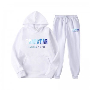 White Trapstar It's a Secret Shining Men's Tracksuit India | OS75-450