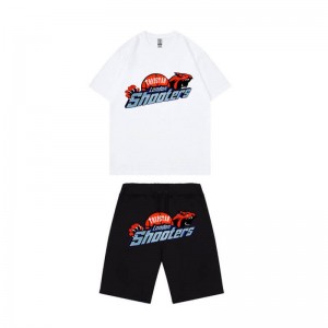 White Trapstar London Shooter Sets Men's Shorts India | KP96-556