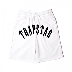 White Trapstar Swim Men's Shorts India | XX50-679