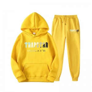 Yellow Trapstar It's a Secret Shining Galaxy Men's Tracksuit India | AV70-006