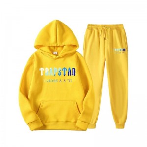 Yellow Trapstar It's a Secret Shining Men's Tracksuit India | HN95-121