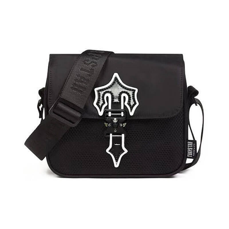 Black Trapstar Cross Body Men\'s Bags India | MS18-569