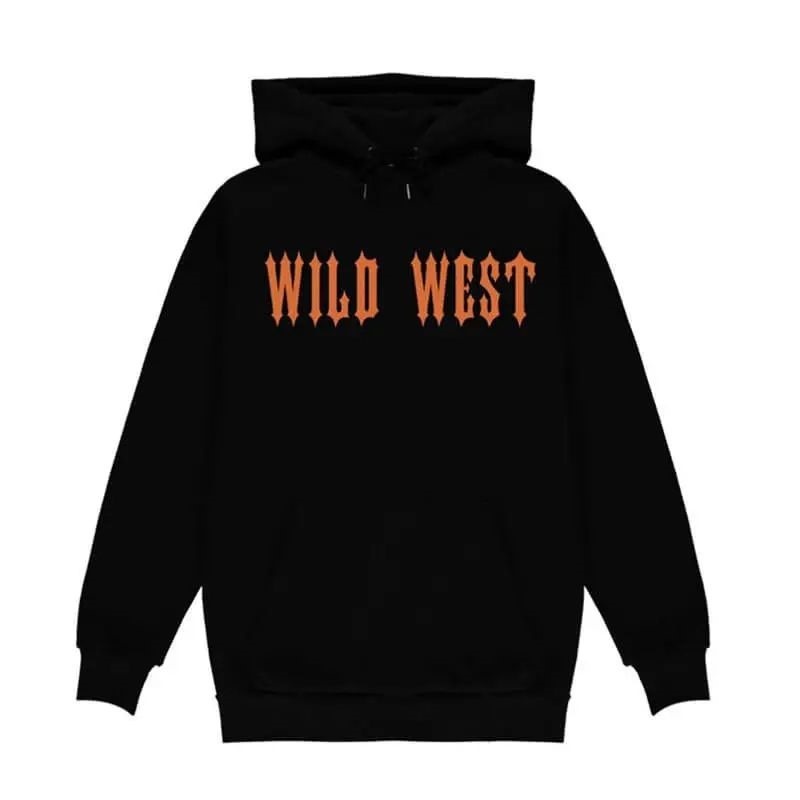 Black Trapstar Fleece Central Cee Trap Star Wild West Men\'s Hoodie India | GD72-948