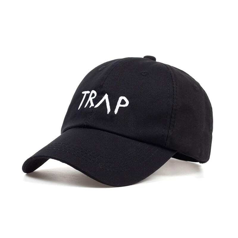 Black Trapstar Funny Baseball Men\'s Hats India | RB46-866