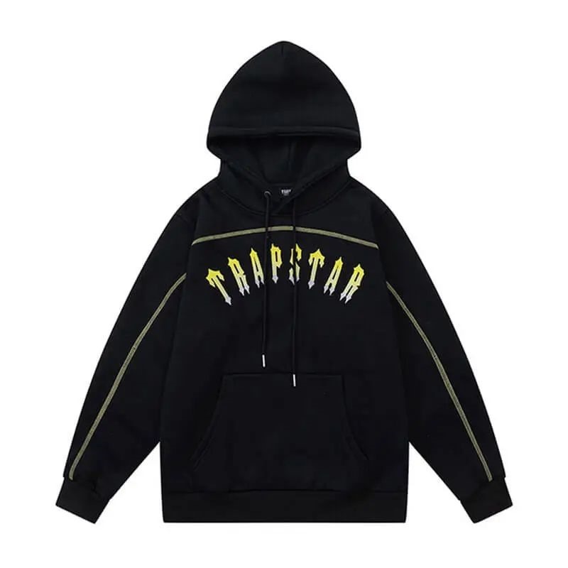 Black Trapstar Gradient London Men\'s Hoodie India | PN04-109