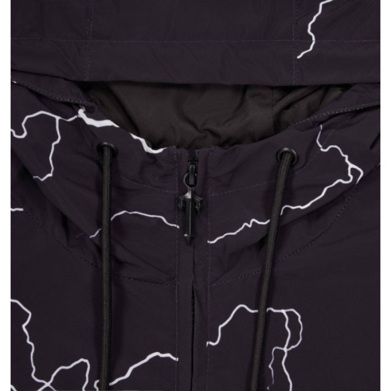 Black Trapstar Irongate T Windbreaker Men's Outerwear India | EG70-468