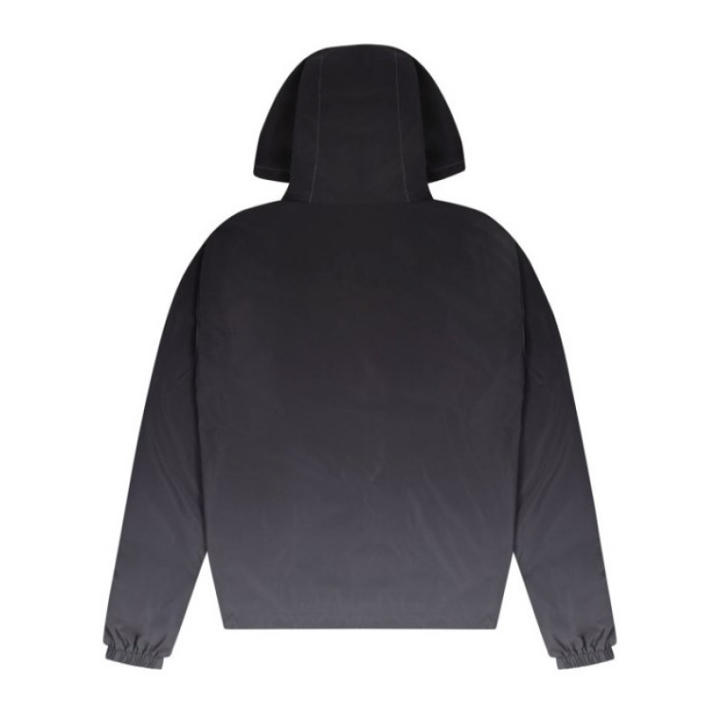 Black Trapstar Irongate Windbreaker Men's Outerwear India | DD08-416