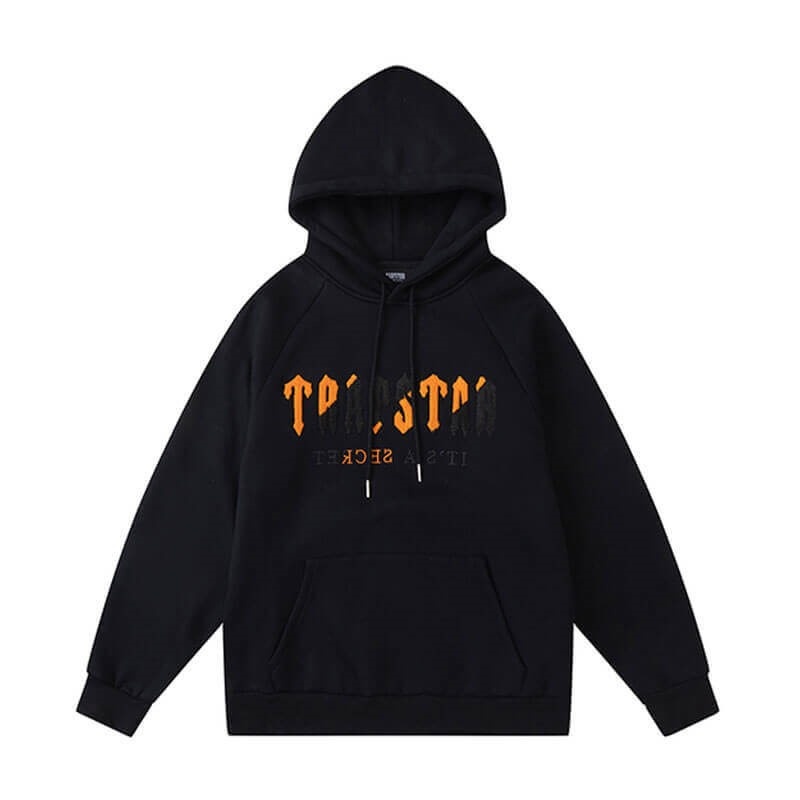 Black Trapstar Its a Secret Men\'s Hoodie India | OE88-121