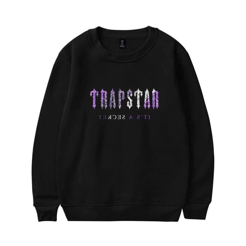 Black Trapstar It\'s a Secret Shining Galaxy Men\'s Sweatshirts India | LE07-642