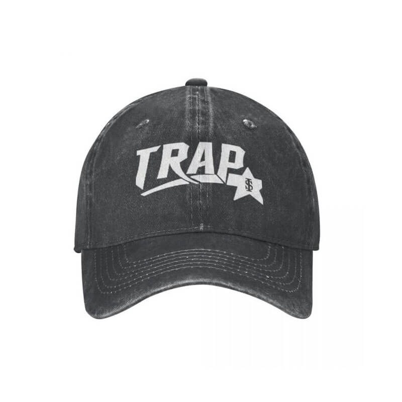 Black Trapstar Jacket Baseball Cap Men\'s Hats India | VI06-245