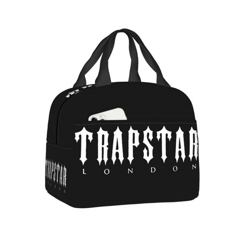 Black Trapstar London Thermal Insulated Lunch Men\'s Bags India | PC61-807