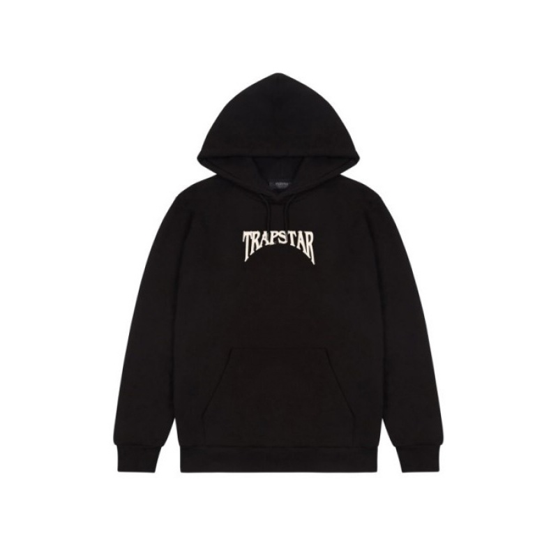 Black Trapstar Panthera Men's Hoodie India | AS09-985