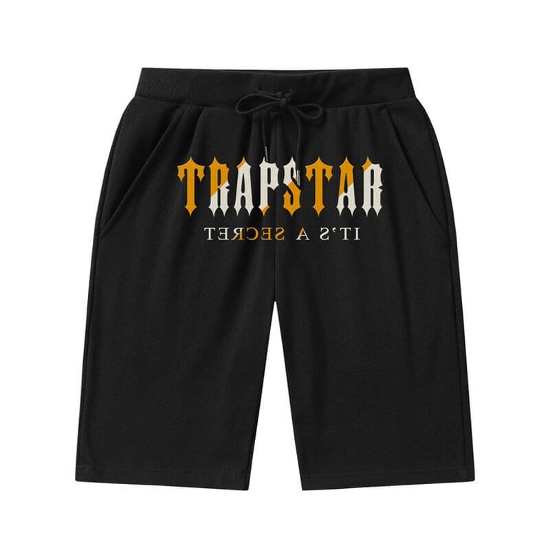 Black Trapstar Winter Causal It\'s a Secret Men\'s Shorts India | BS72-917