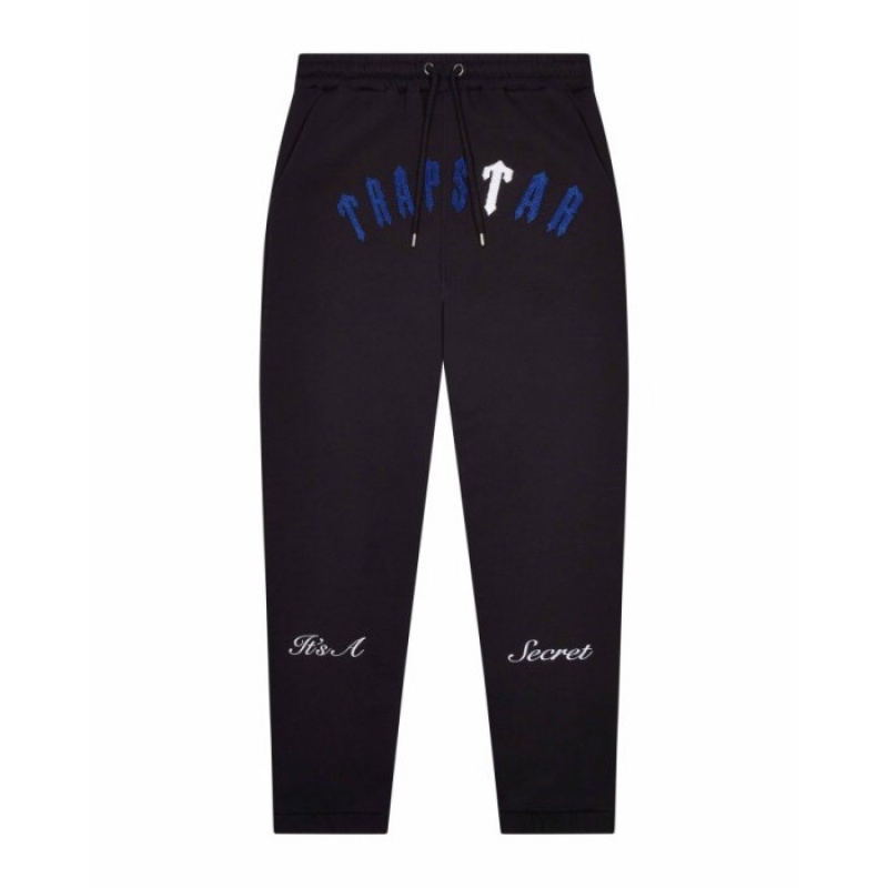 Black / White / Blue Trapstar Irongate Arch It's A Secret Men's Tracksuit India | CX64-495