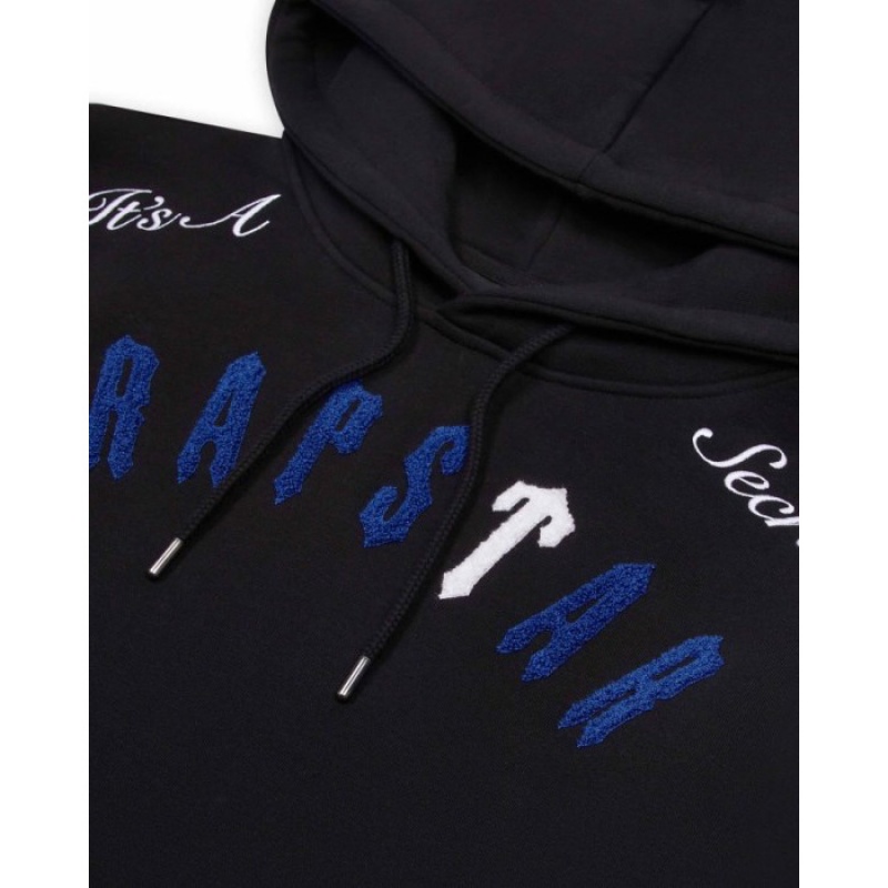 Black / White / Blue Trapstar Irongate Arch It's A Secret Men's Tracksuit India | CX64-495