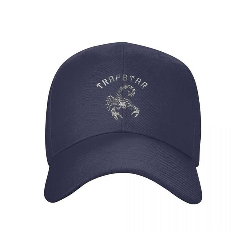 Blue Trapstar Baseball black Cap Men\'s Hats India | ZM79-994