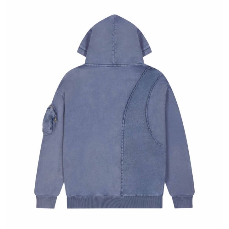 Blue Trapstar Construct Hoodie Men's Tracksuit India | UK39-468